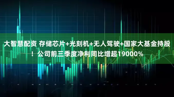 大智慧配资 存储芯片+光刻机+无人驾驶+国家大基金持股！公司前三季度净利同比增超19000%